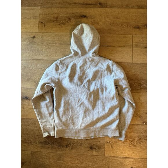 Lacoste Sports Womens Gray Full Zip Hooded Sweatshirt Size Medium - Picture 2 of 3